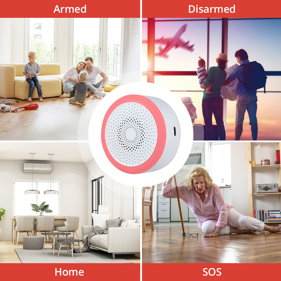 KERUI Tuya Smart Home ALARM HU - Smart Home Demo Kit บทวิจารณ์และราคา