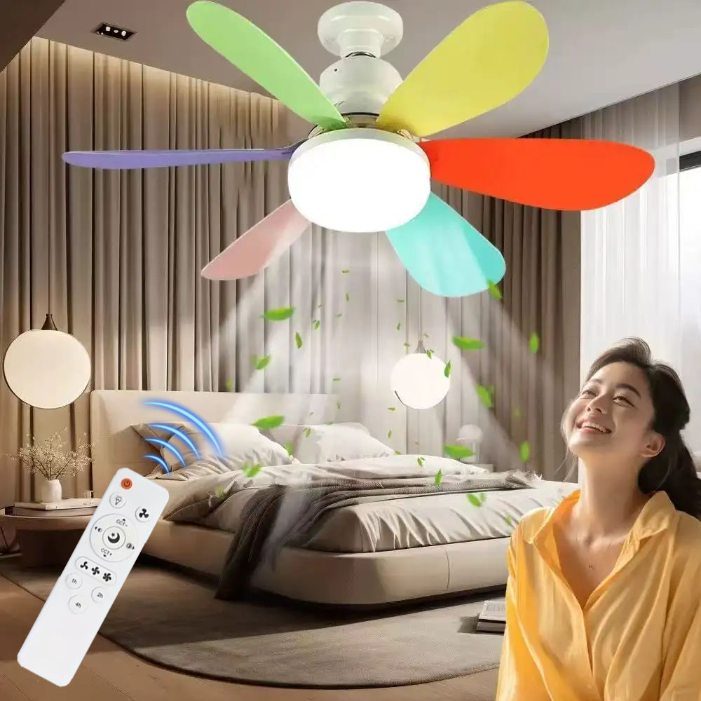 พัดลมเพดานพร้อมไฟ 30/40 วัตต์  - Smart Home Ventilation System บทวิจารณ์และราคา