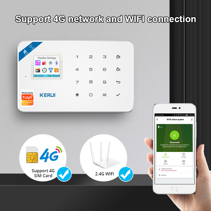 KERUI Security Alarm System ชุ - Smart Home Demo Kit บทวิจารณ์และราคา