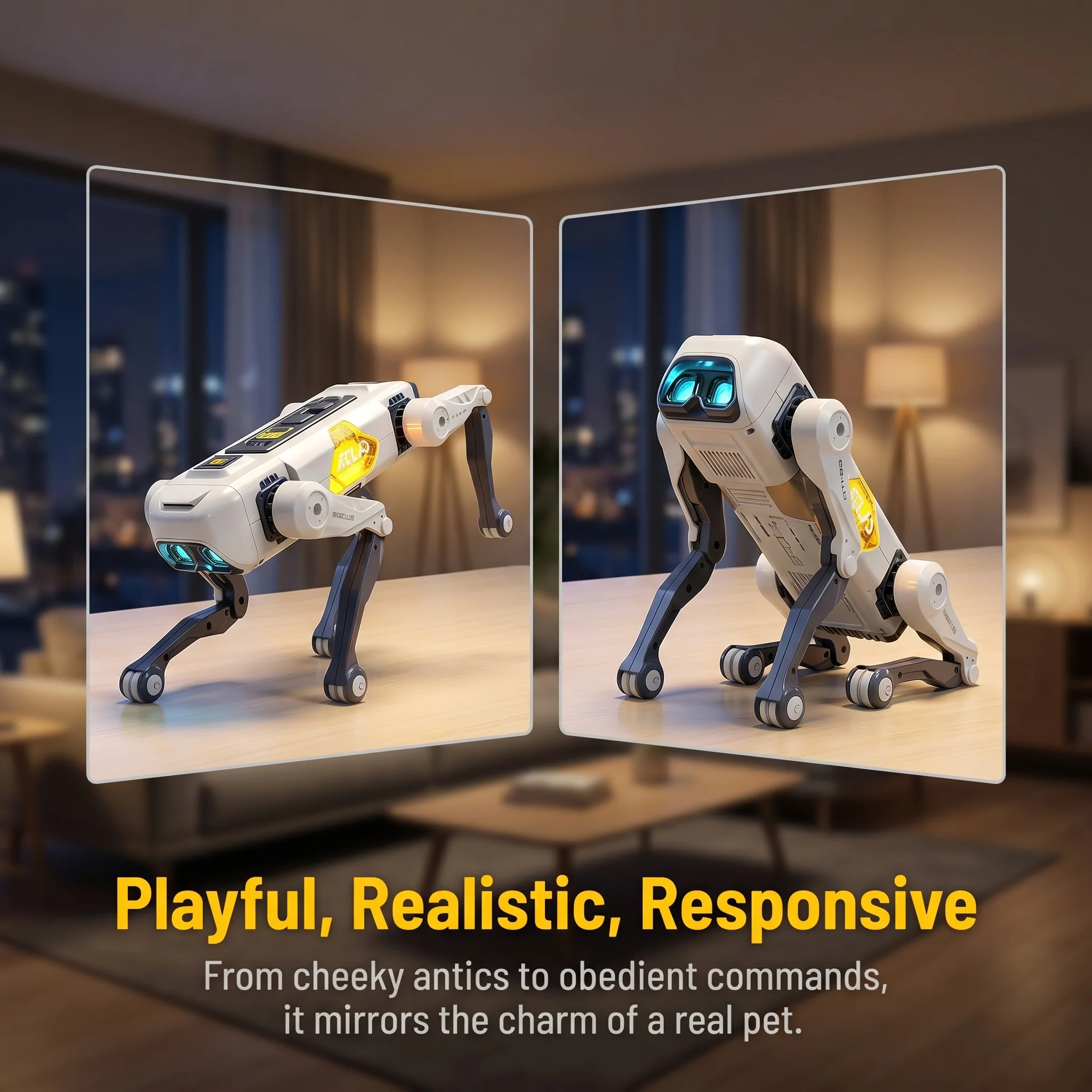 หุ่นยนต์สุนัขอัจฉริยะ AI ควบคุ - Smart Home App บทวิจารณ์และราคา