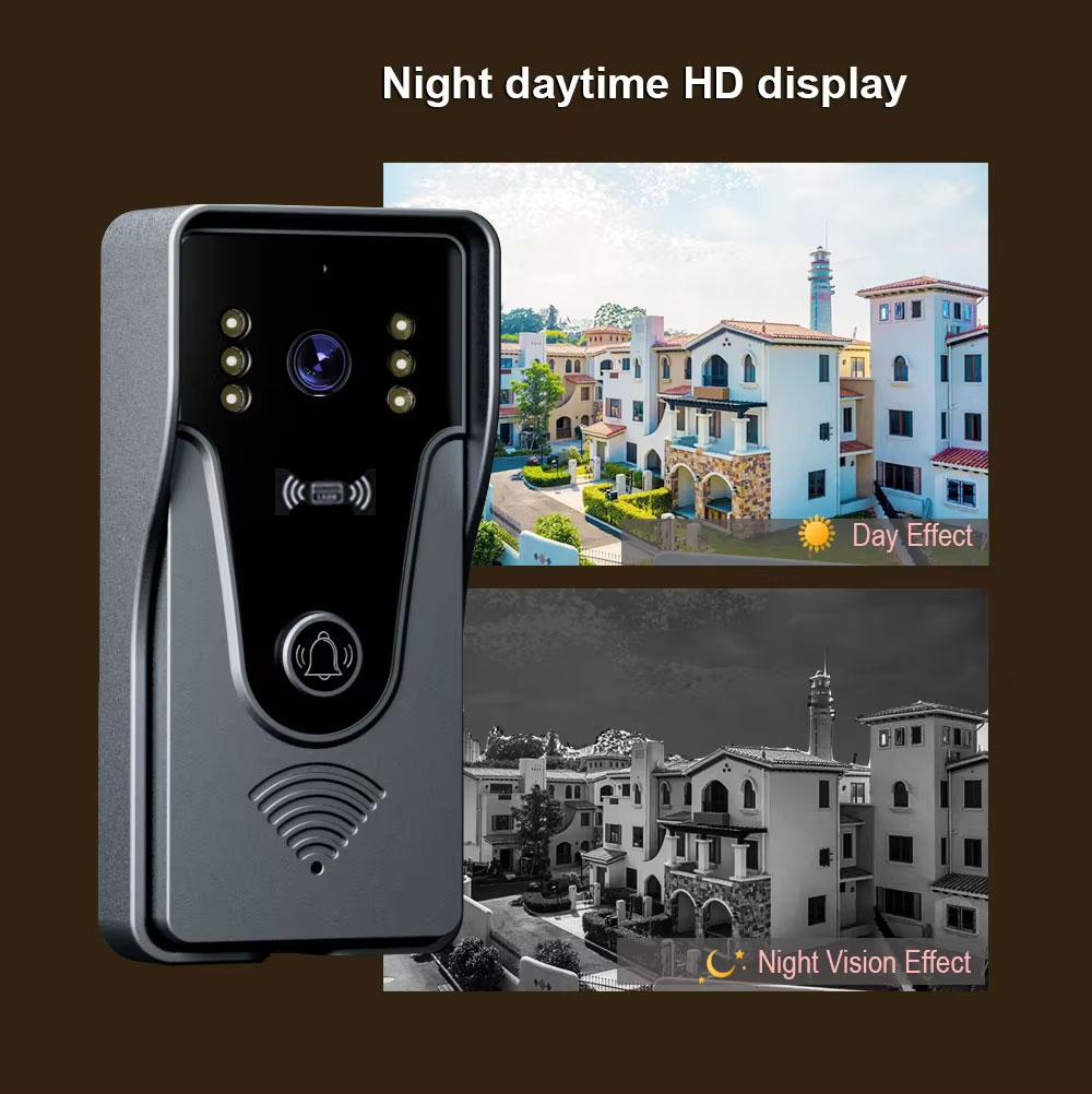 Tuya 1080P 7 นิ้วหน้าจอสัมผัสส - Smart Home Video Doorbell App บทวิจารณ์และราคา