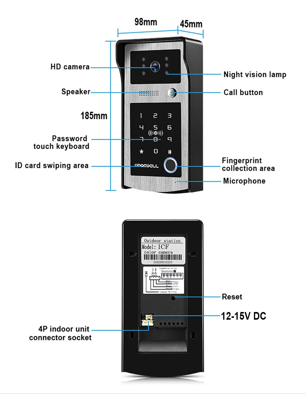 วิดีโอออดด์อินเตอร์คอมอัจฉริยะ - Smart Home Video Doorbell App บทวิจารณ์และราคา