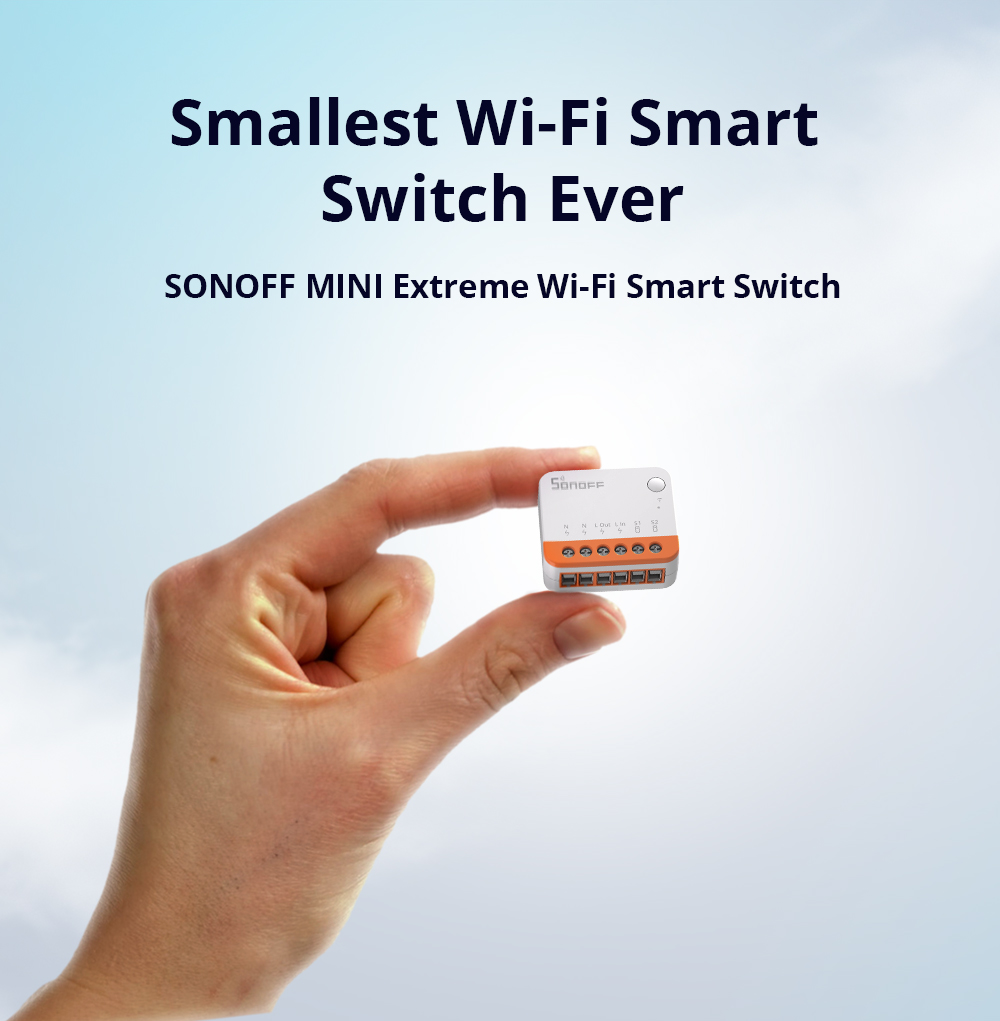 สวิตช์อัจฉริยะ Sonoff Mini R4  - Smart Home Solution บทวิจารณ์และราคา